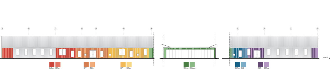 gmcs courtyard colored elevations